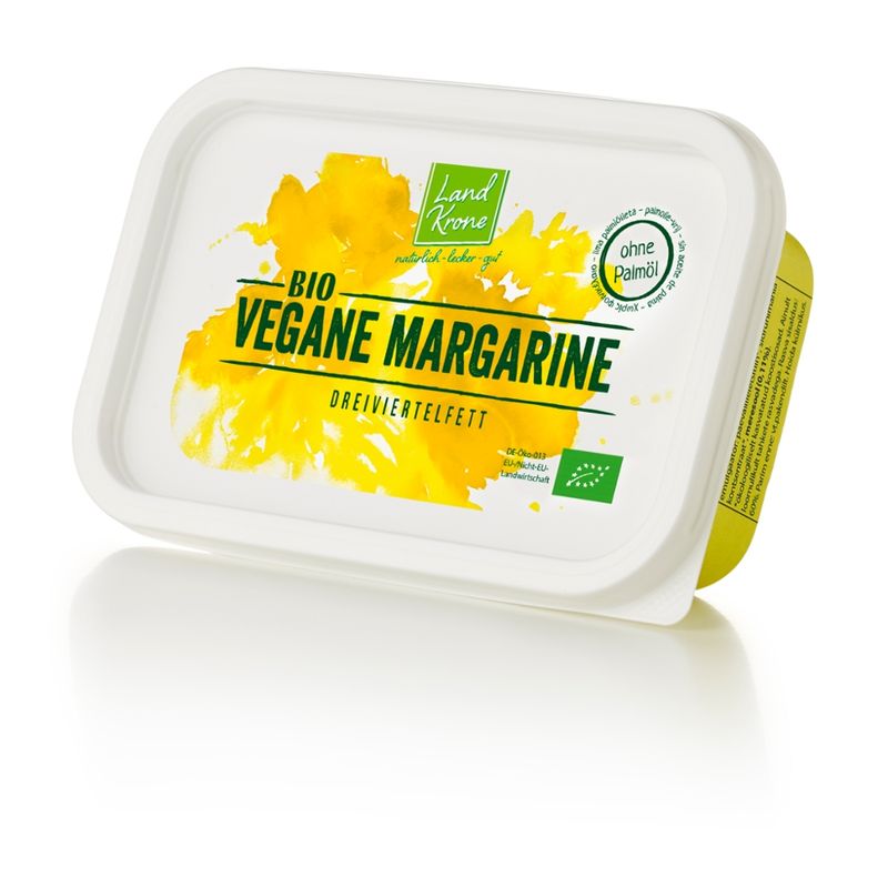 Landkrone Bio Vegane Margarine - Dreiviertelfettmargarine - Produktbild