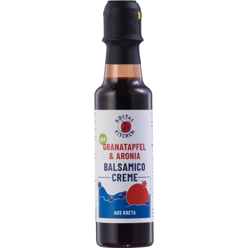 Kostas Kitchen Kostas Kitchen Bio Granatapfel und Aronia Balsamico Creme aus Kreta - Produktbild