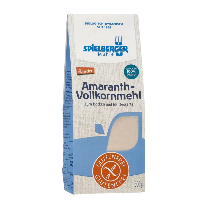 Spielberger Mühle Amaranth-Vollkornmehl, glutenfrei, demeter - Produktbild