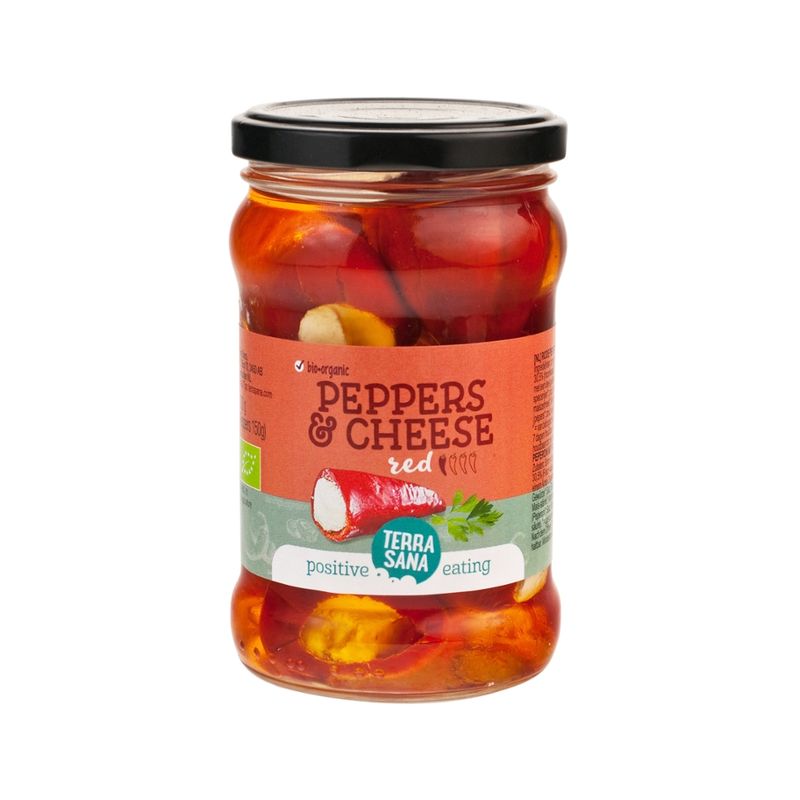 TerraSana Rote Peperoni mit Frischkäse - Produktbild