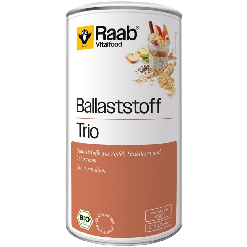 Raab Vitalfood BIO Ballaststoff Trio - Produktbild