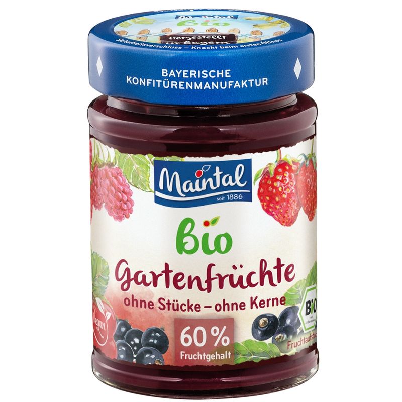 Maintal Bio Bio Gartenfrüchte Fruchtaufstrich - Produktbild