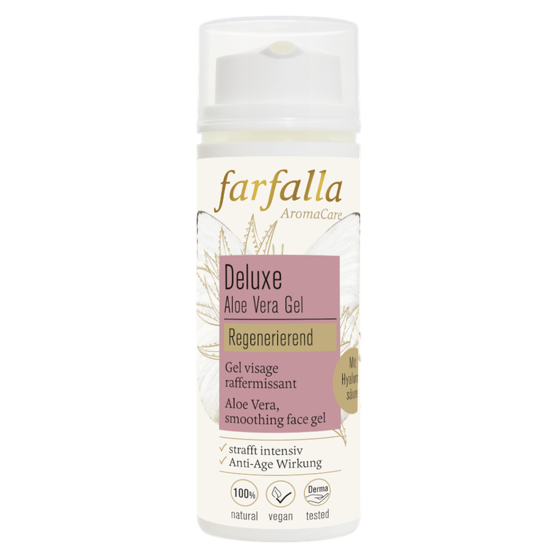 farfalla Aloe Vera, Straffendes Deluxe Gesichtsgel, 50ml, regenerierend - Produktbild