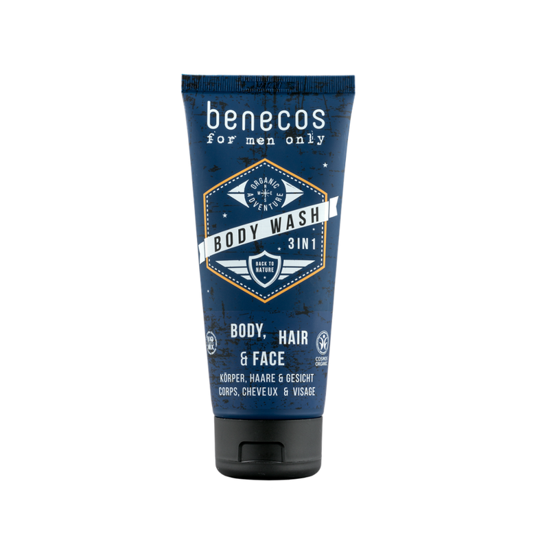 benecos benecos for men only Body Wash 3in1 - Produktbild