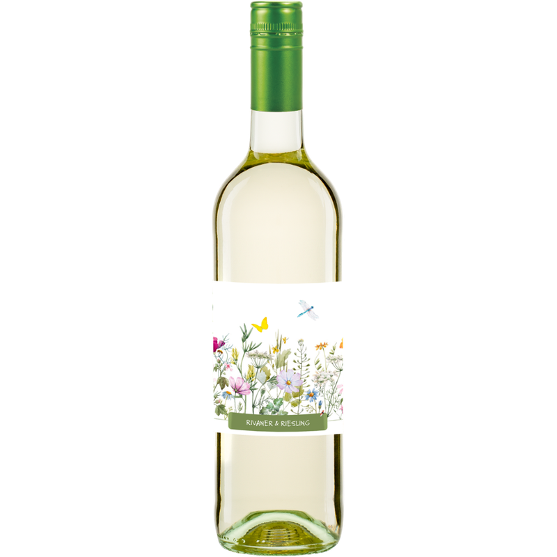 Riegel Eigenmarke Flora Rivaner-Riesling Rheinhessen QW - Produktbild