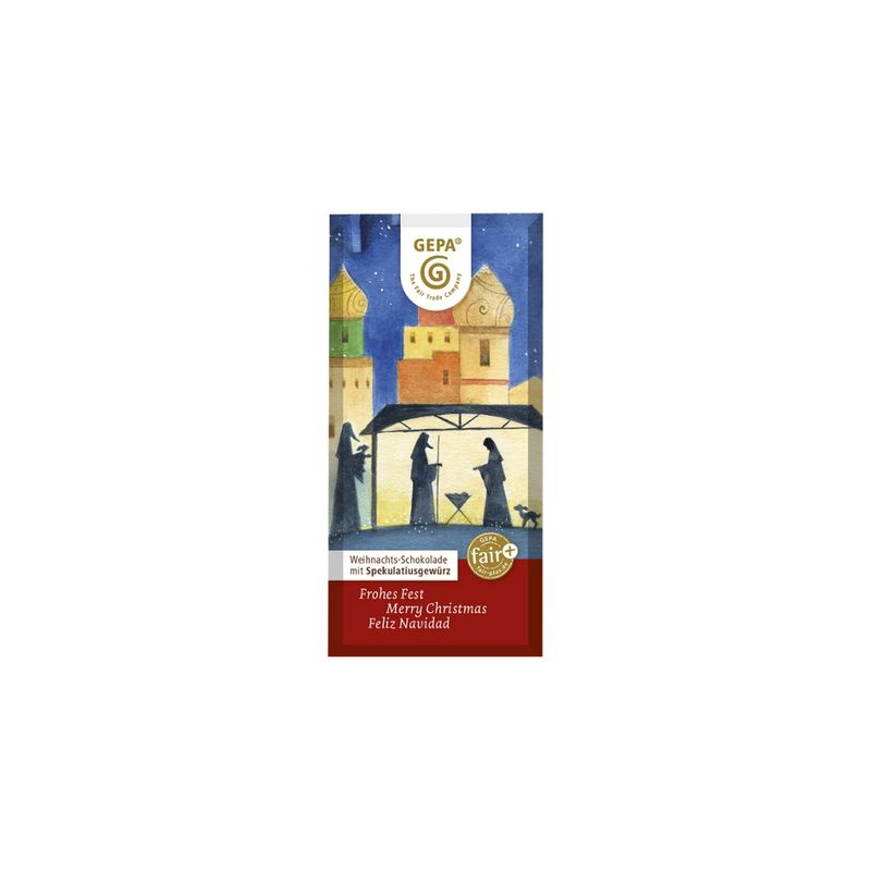 GEPA - The Fair Trade Company Weihnachtsschokolade - Produktbild