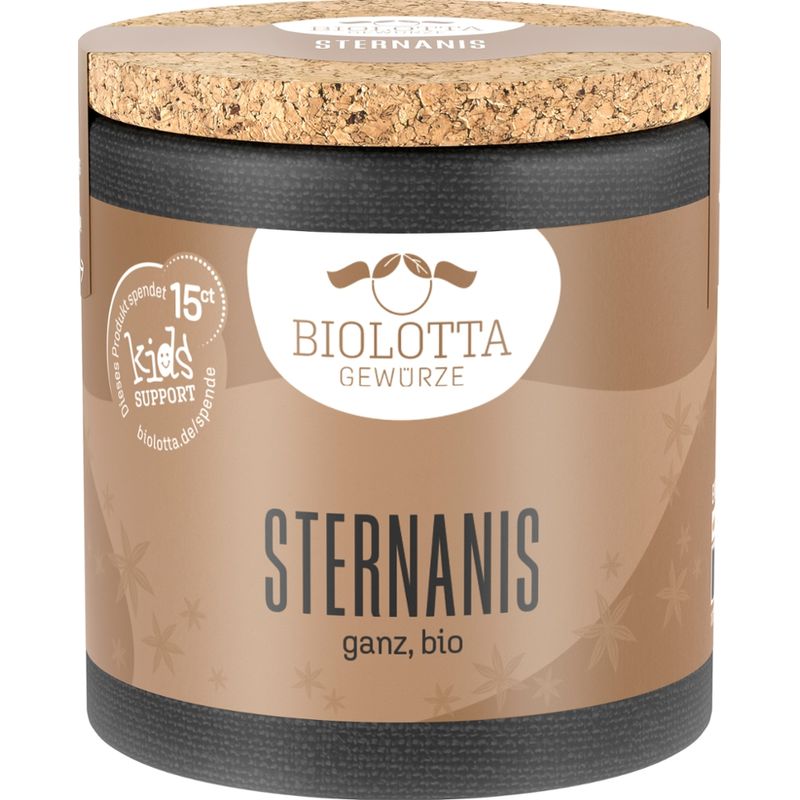 Biolotta Biolotta Korkdose Sternanis, Bio Gewürzmischung - Produktbild