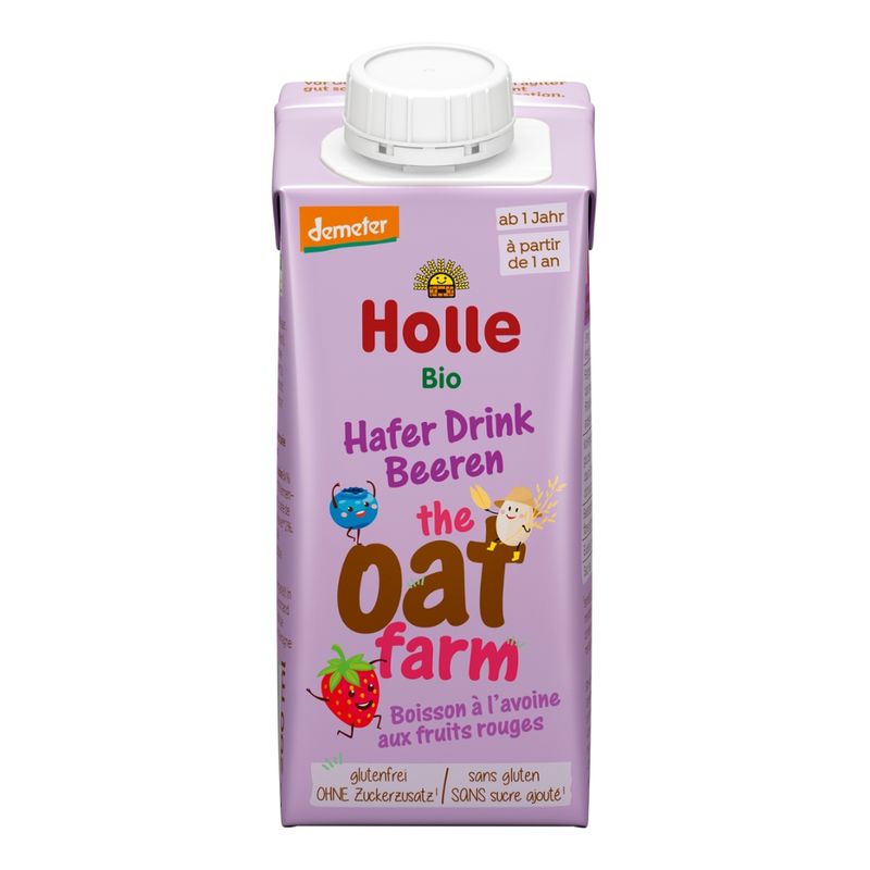 Holle  Bio-Hafer Drink Beeren - Produktbild