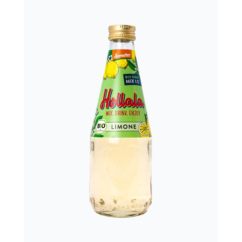 Hollala HOLLALA - Bio (Demeter) Sirup Limone 330ml - Produktbild