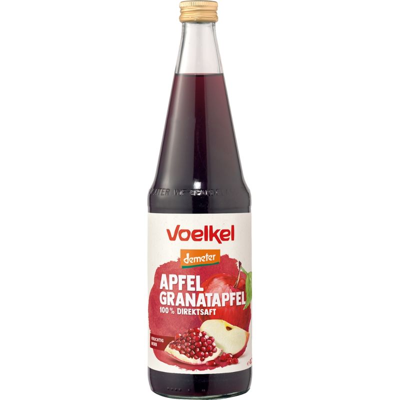 Voelkel Apfel Granatapfel  100% Direktsaft - Produktbild