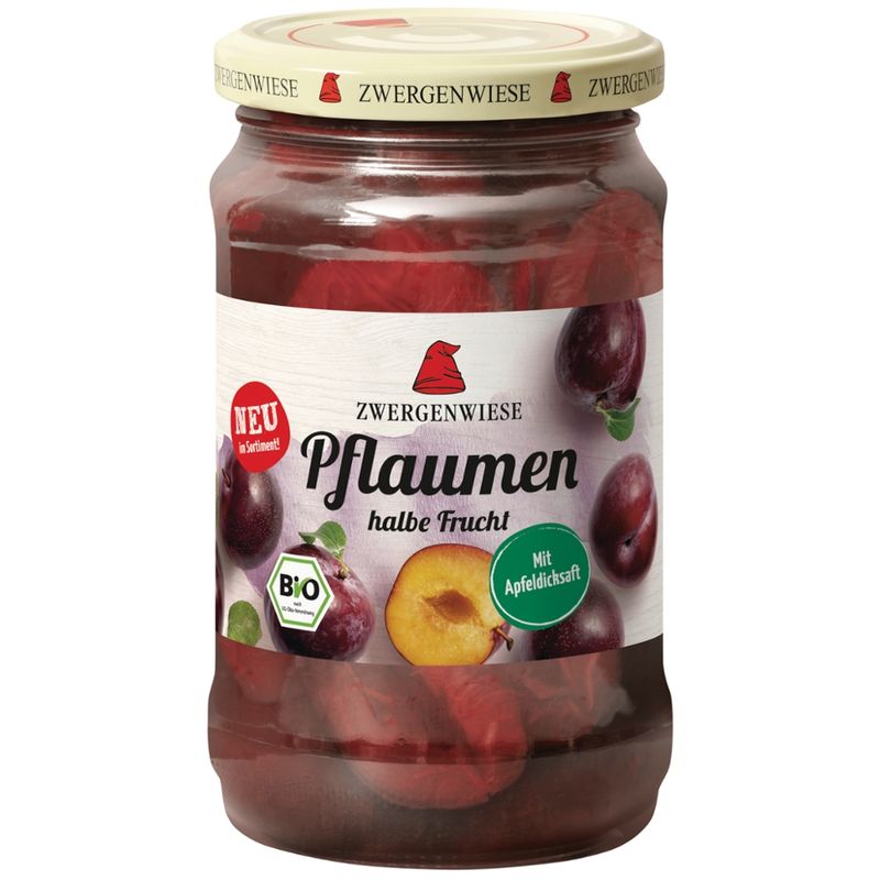 Zwergenwiese Pflaumen mit Apfeldicksaft - Produktbild