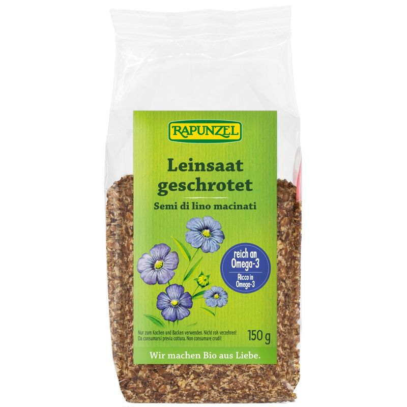 Rapunzel Leinsaat geschrotet - Produktbild