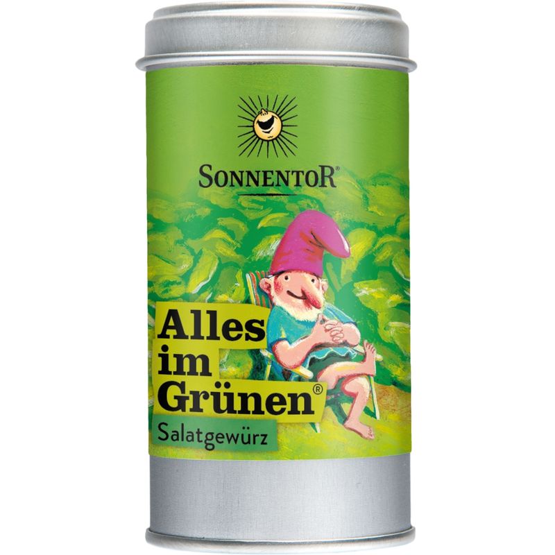 Sonnentor Alles im Grünen® Salatgewürz, Streudose - Produktbild