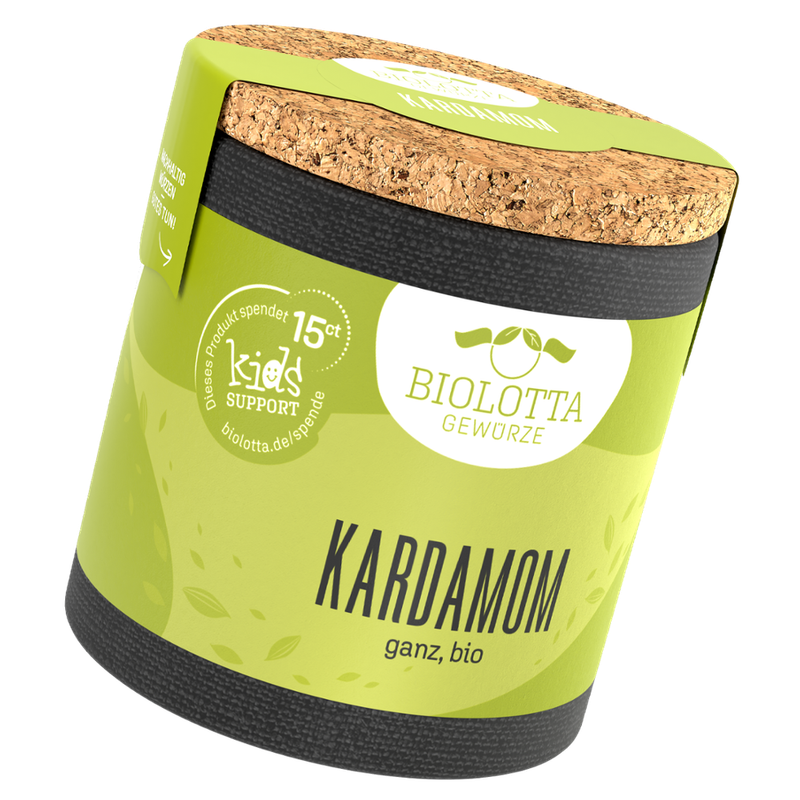 Biolotta Biolotta Korkdose Kardamom ganz, bio - Produktbild