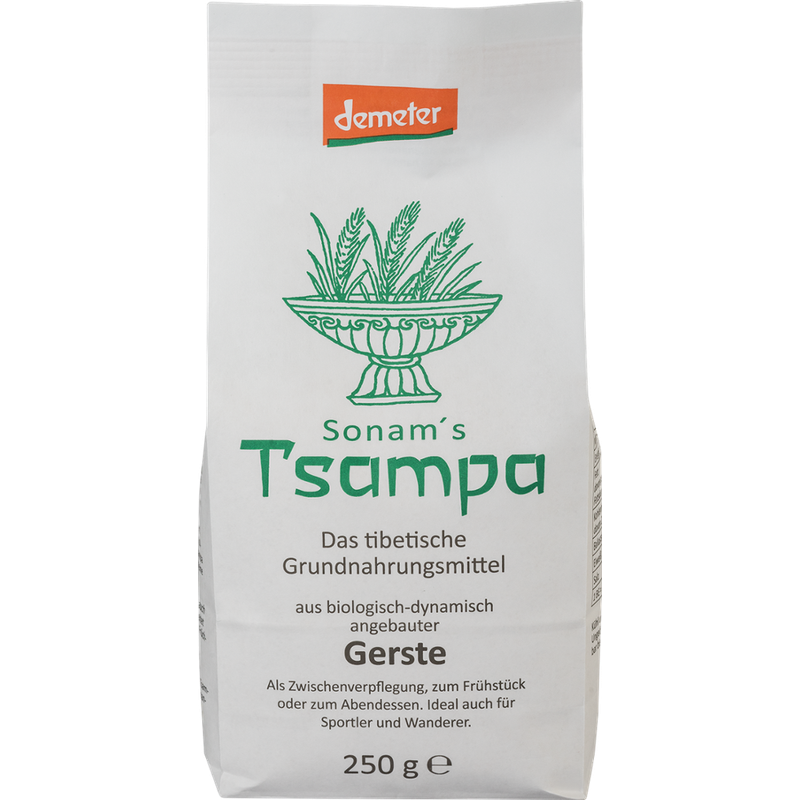 Sonam's Tsampa Sonam's Tsampa aus gerösteter demeter Nacktgerste - Produktbild