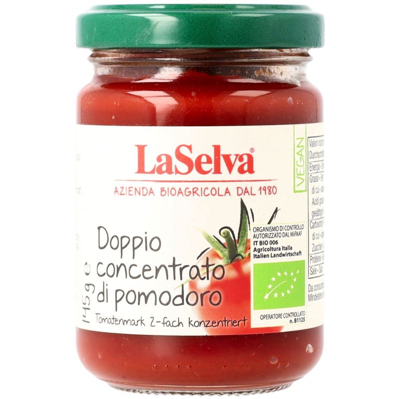 LaSelva Tomatenkonzentrat 28-30% - doppelt konzentriertes Tomatenmark - Produktbild