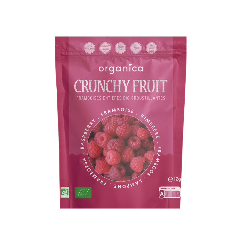 Organica Gefriergetrocknete Bio-Himbeeren - Produktbild