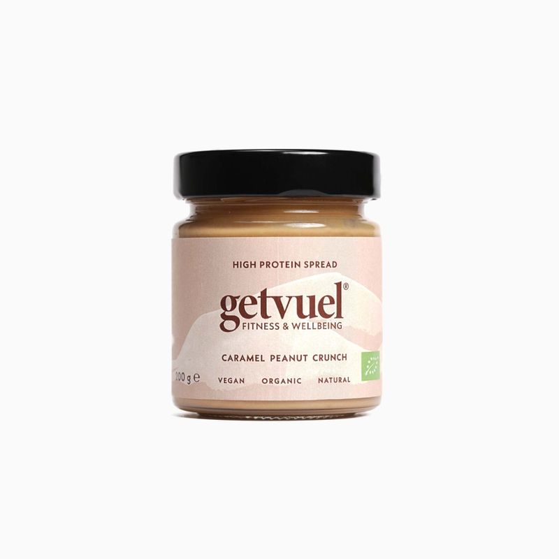 getvuel Bio - Caramel Peanut Crunch High Protein Spread - Produktbild