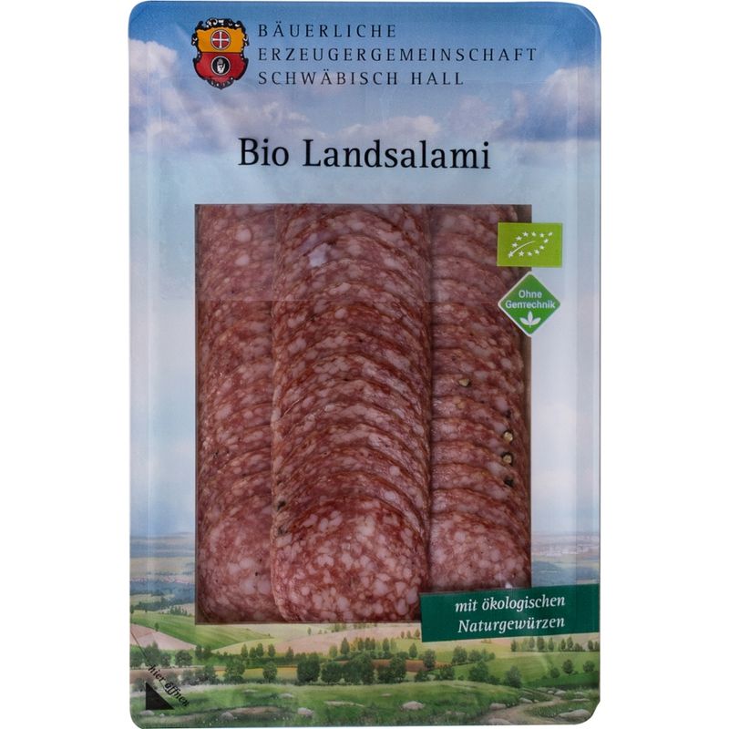 Bäuerliche Erzeugergemeinschaft Schwäbisch Hall Bio Landsalami - Produktbild