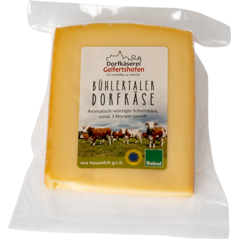 Dorfkäserei Geifertshofen Bühlertaler Dorfkäse 140g - Produktbild