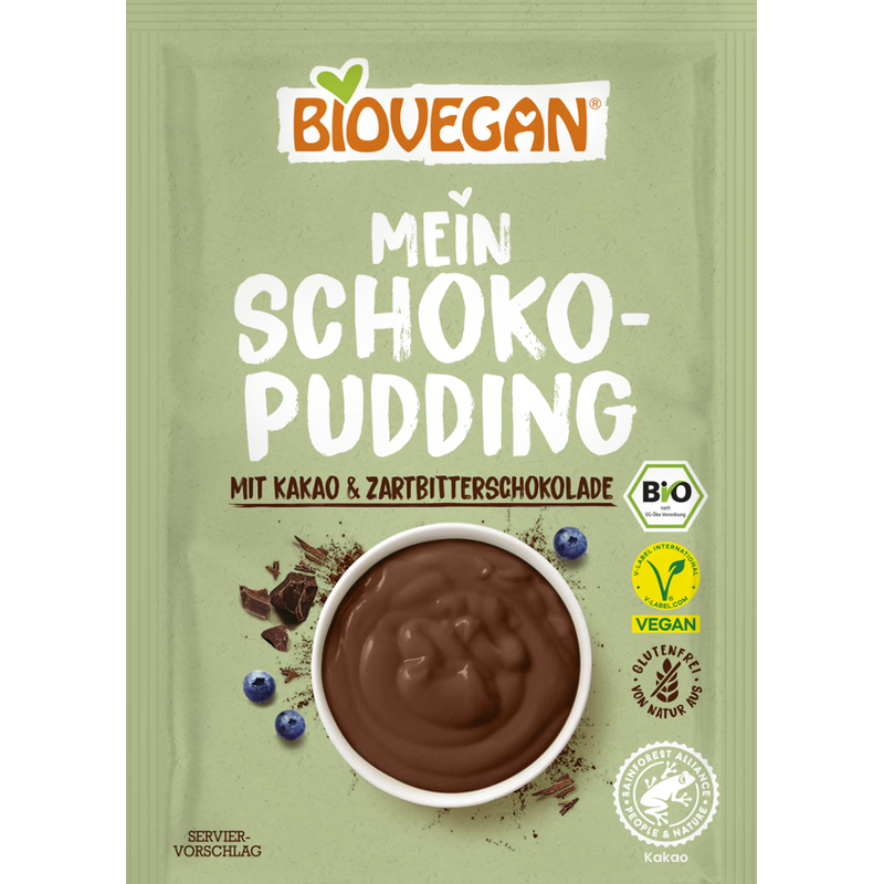 Biovegan Schoko Pudding, BIO - Produktbild