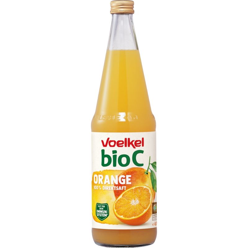 Voelkel bioC Orange 100% Direktsaft - Produktbild