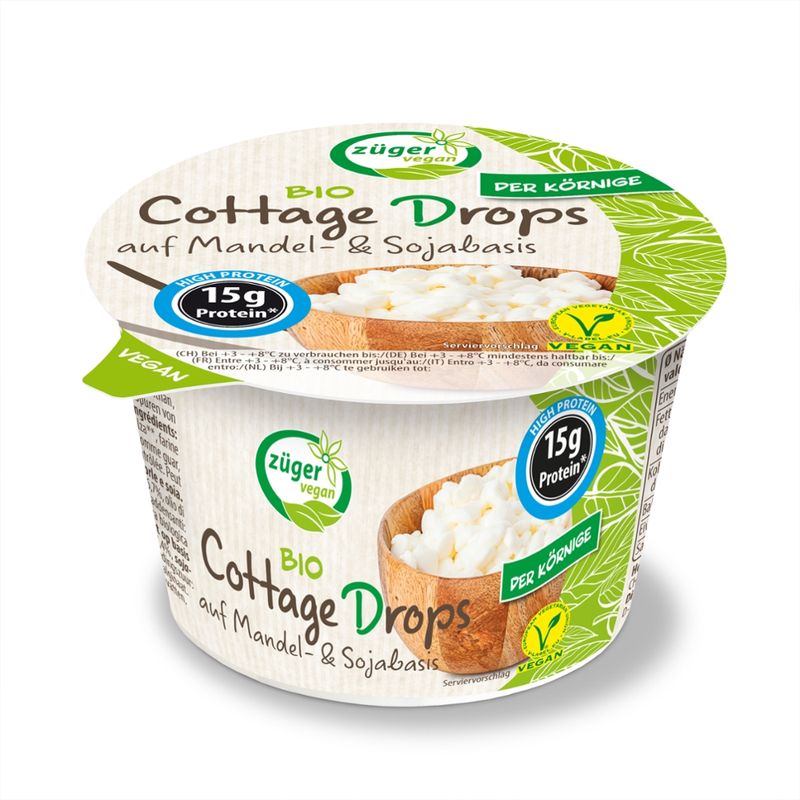 Züger Frischkäse AG Züger Bio Cottage Drops 200g - Produktbild