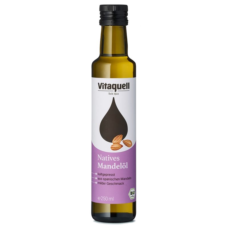 Vitaquell Mandel-Öl Bio nativ, kaltgepresst - Produktbild