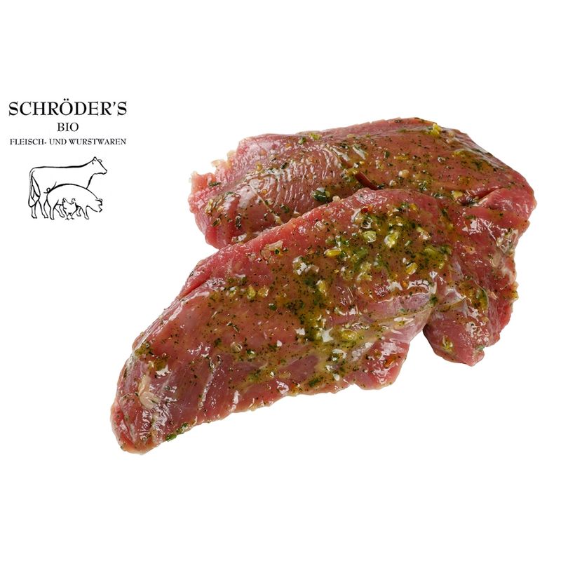 Schröder's Bio Fleisch- und Wurstwaren Lammkeulensteak Kräuter-Knoblauch 250 g - Produktbild