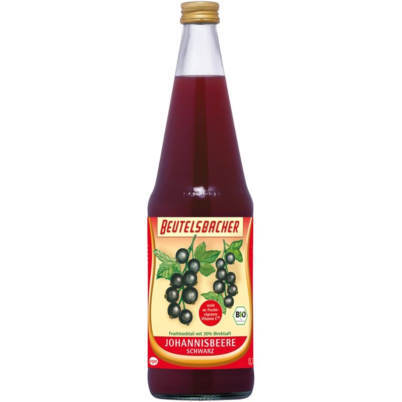 BEUTELSBACHER schwarze Johannisbeere Fruchtcocktail - Produktbild
