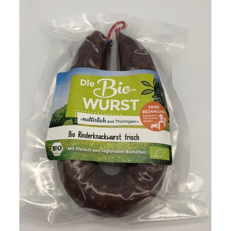 Die Bio-Wurst Bio Rinderknackwurst frisch - Produktbild