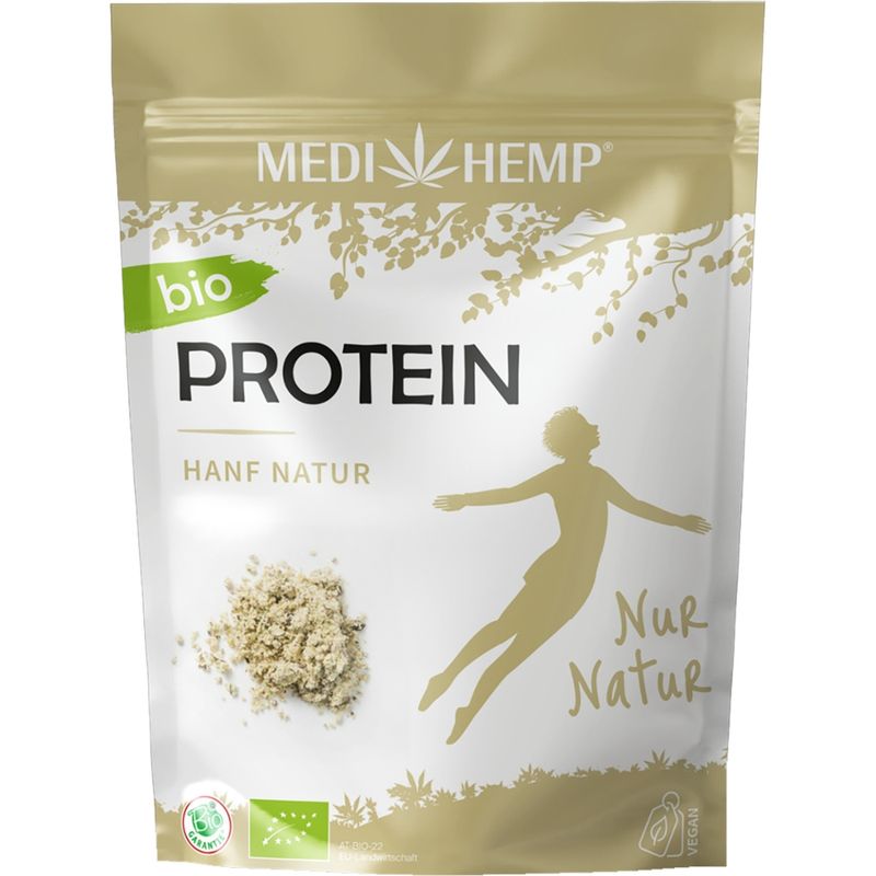 MEDIHEMP Medihemp Bio Hanfprotein - Nur Natur 330g - Produktbild