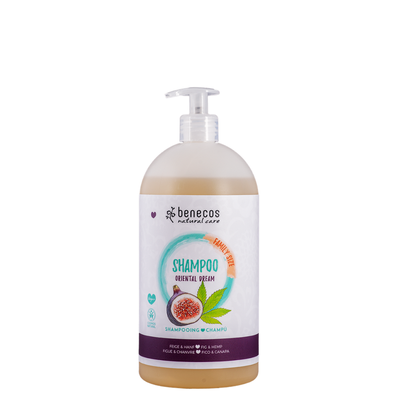 benecos benecos Natural Shampoo FAMILY SIZE Oriental Dream Feige & Hanf - Produktbild