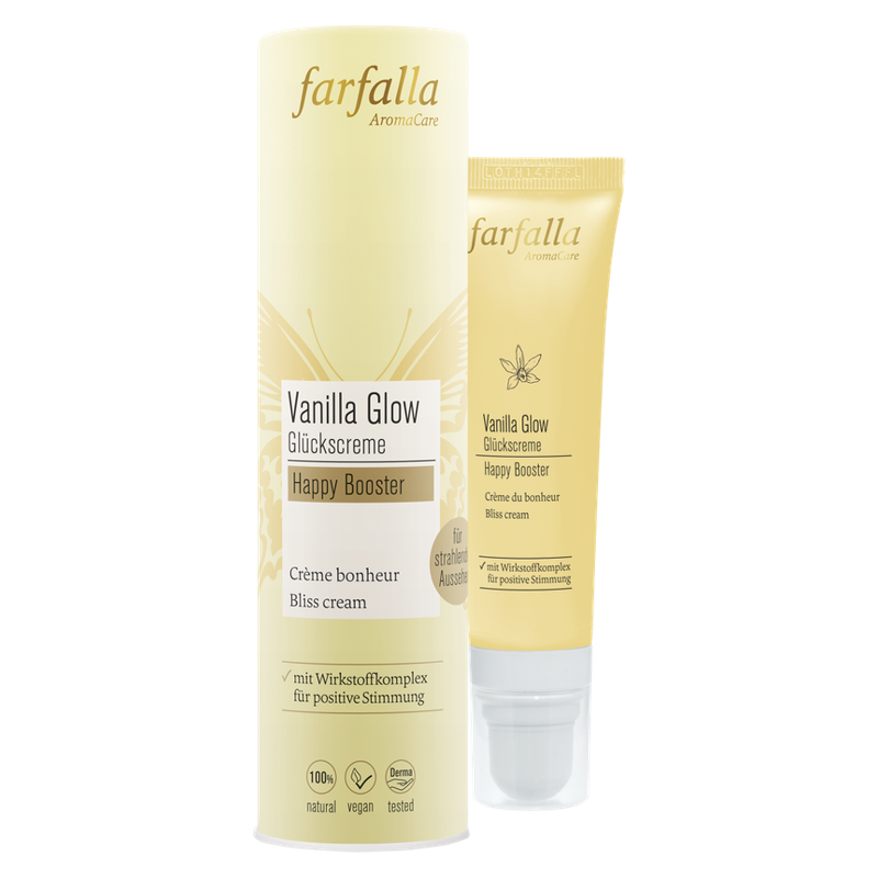 farfalla Vanilla Glow Glückscreme, Happy Booster, 30ml - Produktbild