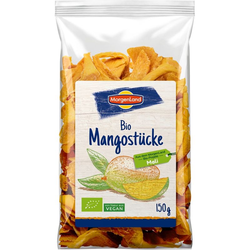 MorgenLand Bio Mangostücke - Produktbild