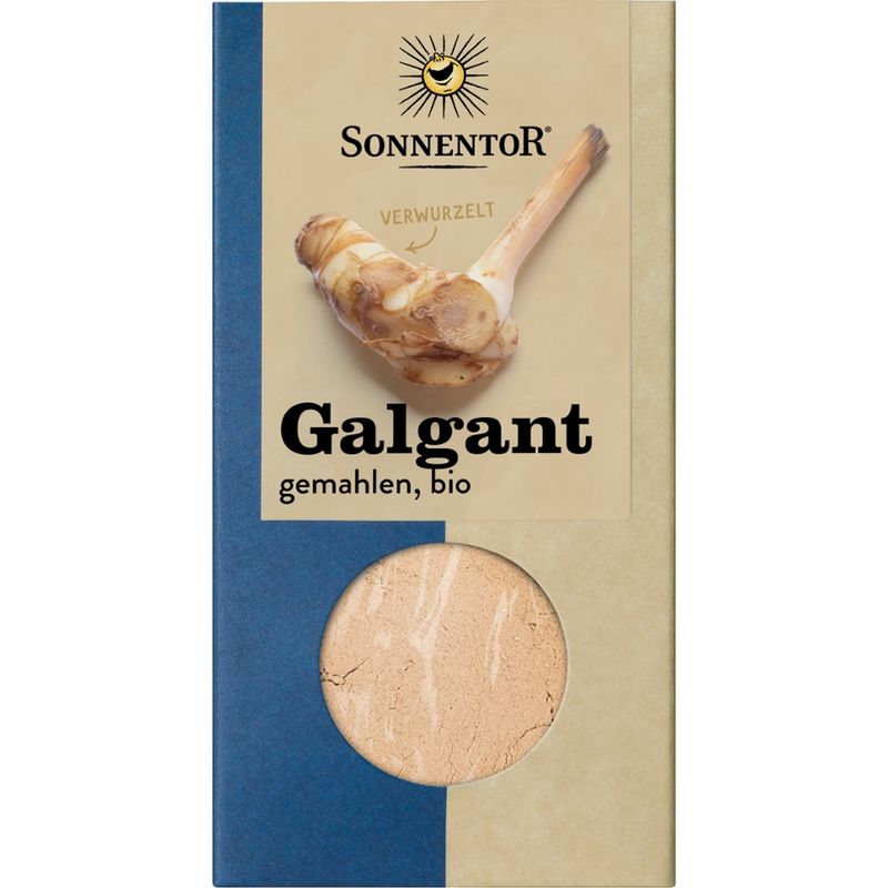 Sonnentor Galgant gemahlen, Packung - Produktbild