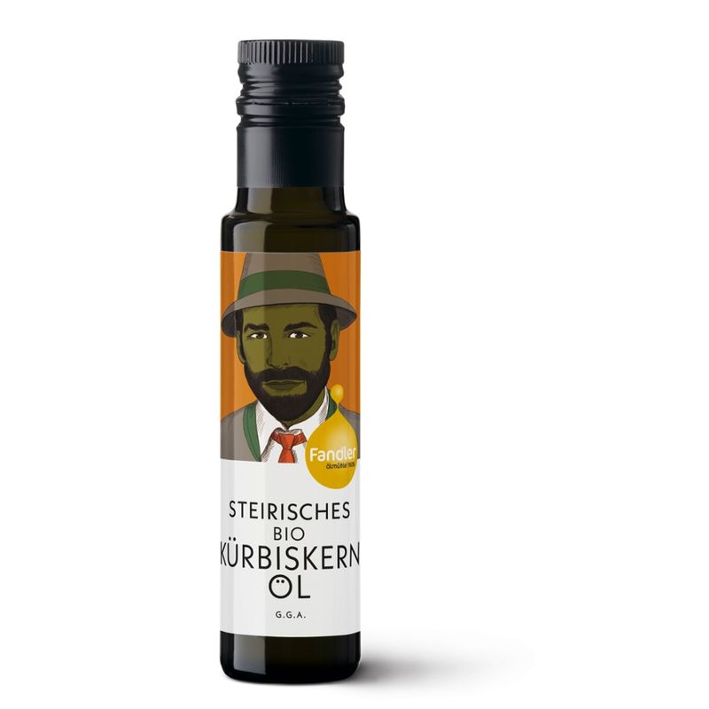 Ölmühle Fandler Fandler Original Steirisches Bio-Kürbiskernöl g.g.A., 500 ml - Produktbild