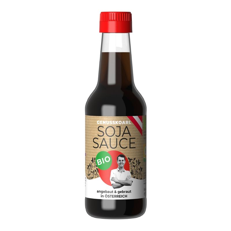 Genusskoarl Bio-Sojasauce 250ml - Genusskoarl - angebraut & gebraut in Österreich - Produktbild