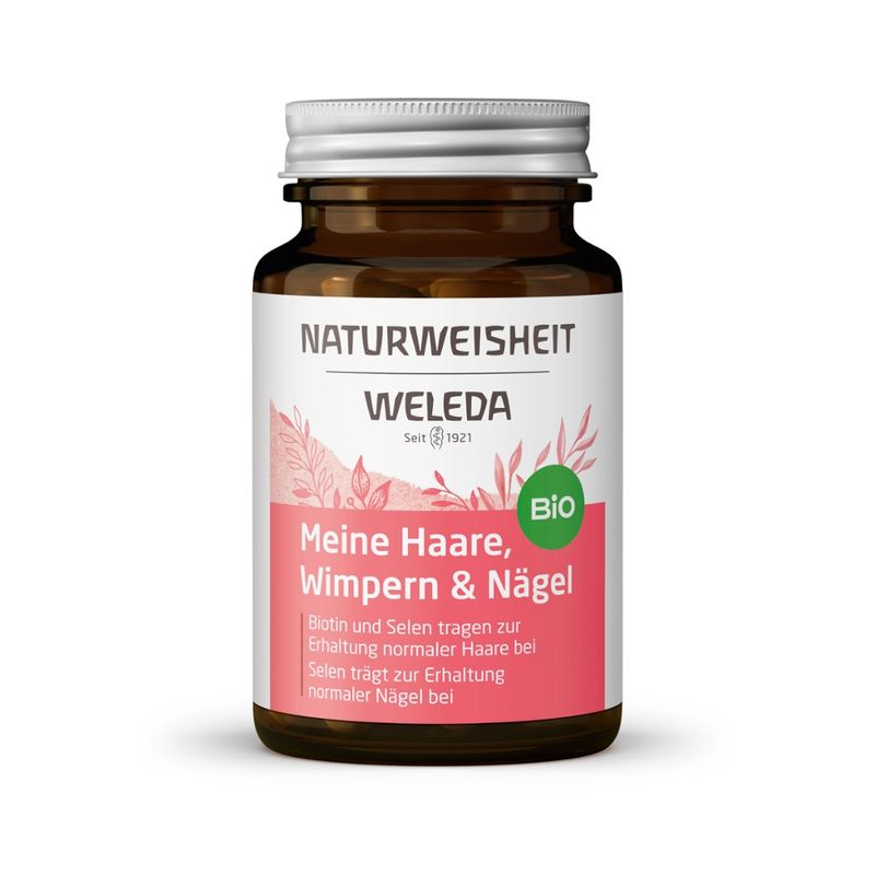 Weleda NATURWEISHEIT Meine Haare, Wimpern & Nägel 46 St. - Produktbild