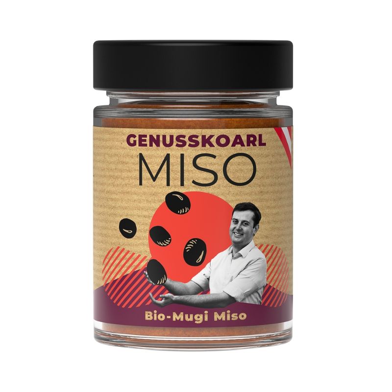Genusskoarl klassisches Mugi Miso - bio - 190g - traditionell fermentriert aus Sojabohnen und Rollgerste - 100% Bio aus Österreich - Produktbild