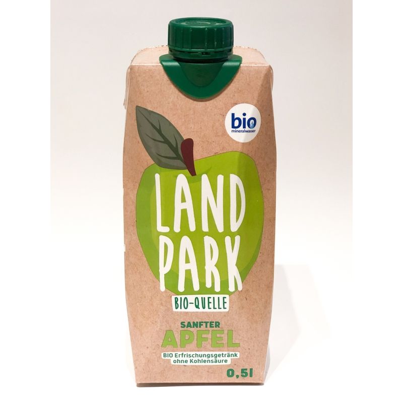 Landpark Bio-Quelle Landpark Bio-Quelle sanfter Apfel Tetra Pak - Produktbild