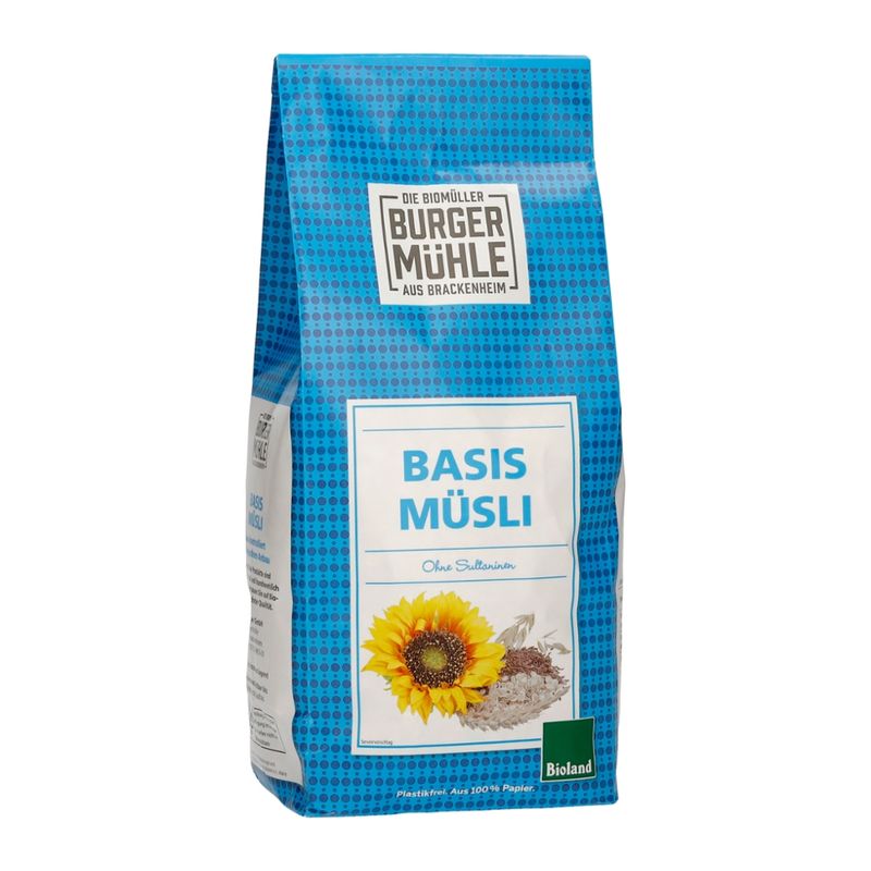 Burgermühle Basis Müsli, bioland - Produktbild