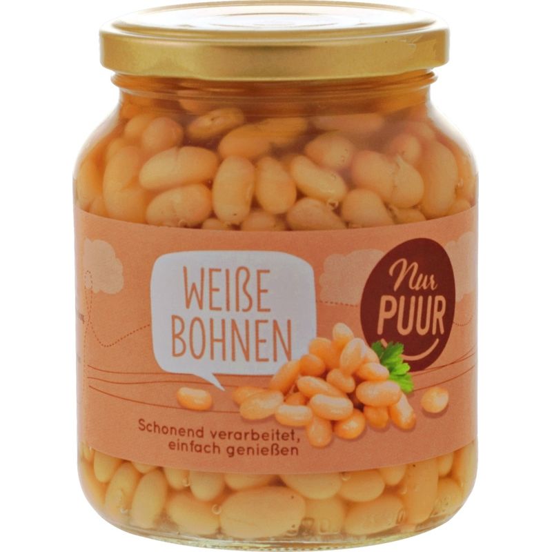 Nur Puur Weiße Bohnen - Produktbild