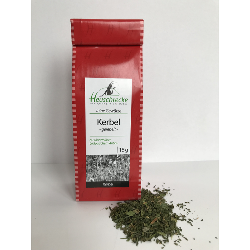 Heuschrecke Kerbel, gerebelt, kbA - Produktbild
