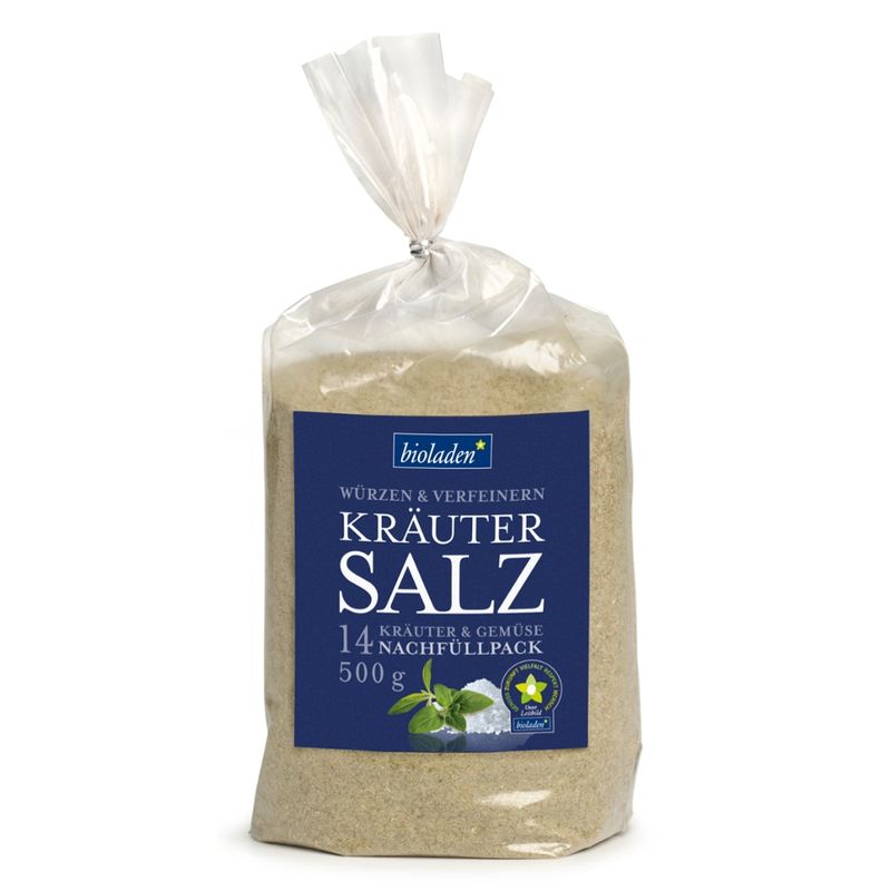 bioladen Kräutersalz im Nachfüllbeutel - Produktbild