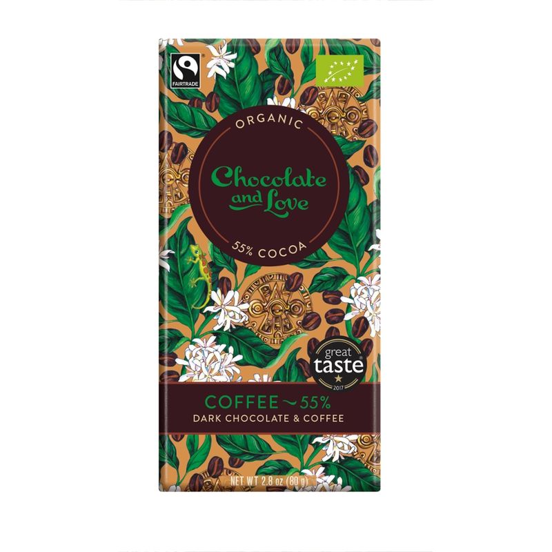 Chocolate and Love Limited Coffee - 55% Dunkle Schokolade mit Kaffee - Produktbild