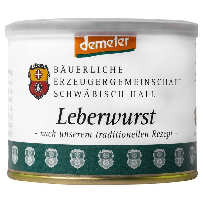 Bäuerliche Erzeugergemeinschaft Schwäbisch Hall Demeter Hausmacher Leberwurst - Produktbild