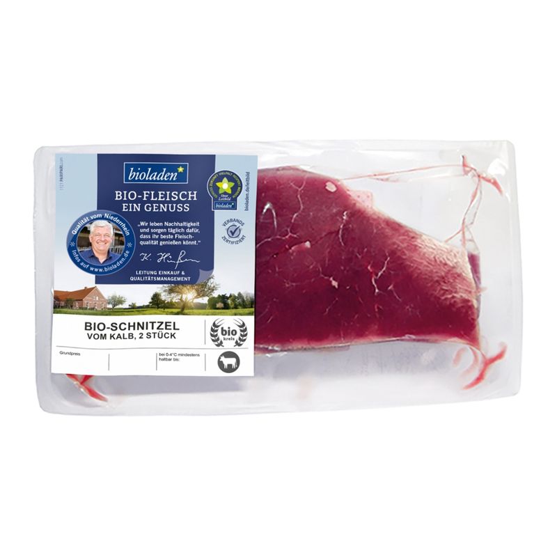 bioladen Kalbsschnitzel, 2 Stück - Produktbild