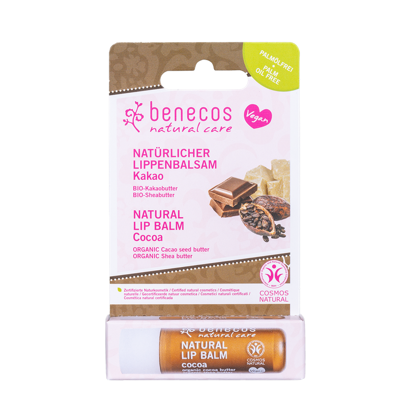 benecos benecos Natural Lip Balm Kakao - Produktbild