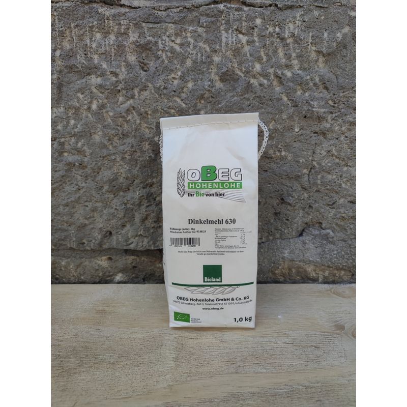 OBEG Bioland Dinkelmehl 630, OBEG, 1 kg - Produktbild